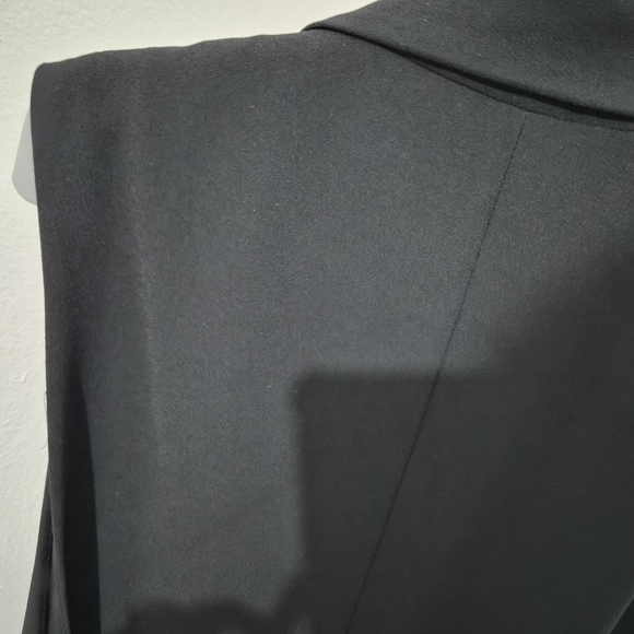 ZARA Black Sleeveless Tailored Blazer Vest - Picture 5 of 6